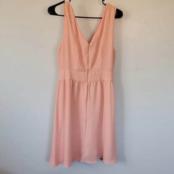 Peach summer dress - Picture 2 of 4